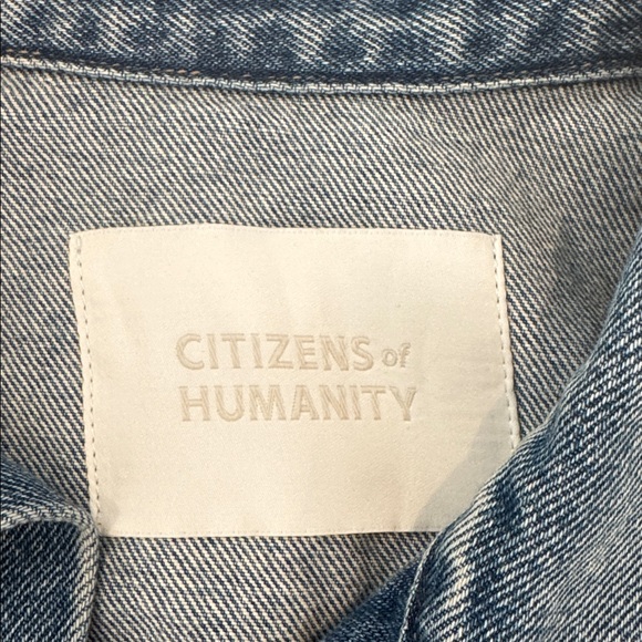 Citizens of Humanity Leela denim Jacket $398 NWT Medium - Picture 8 of 11